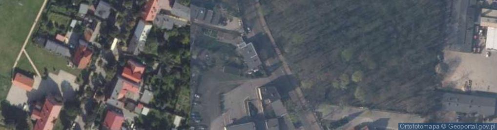Zdjęcie satelitarne Centrum Kształcenia Praktycznego w Pleszewie