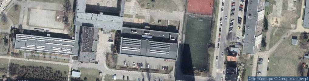 Zdjęcie satelitarne Centrum Kształcenia Sportowego