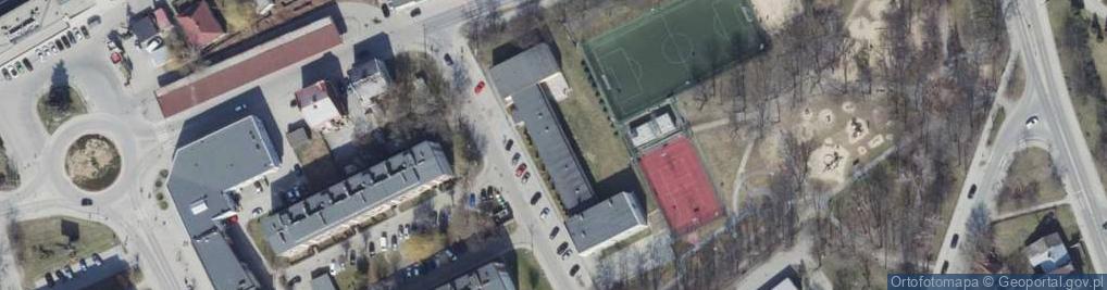 Zdjęcie satelitarne Centrum Kształcenia Ustawicznego im Mikołaja Kopernika w Dębicy