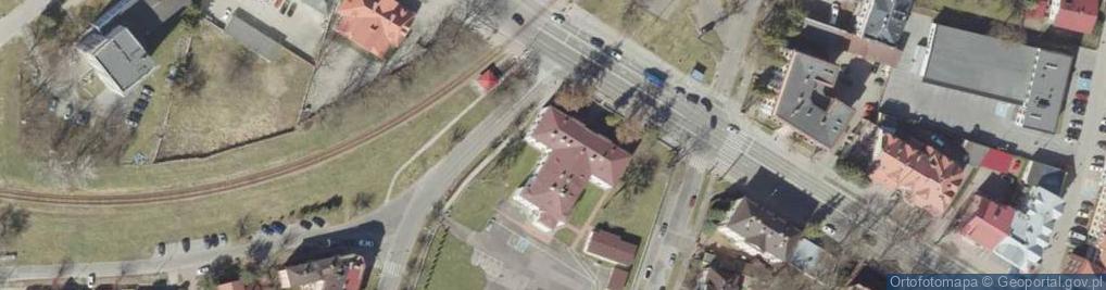 Zdjęcie satelitarne Centrum Kształcenia Ustawicznego w Zamościu
