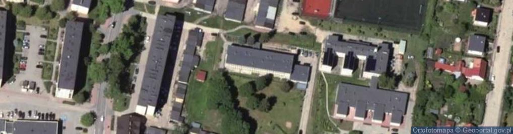 Zdjęcie satelitarne Centrum Kultury i Promocji Gminy w Barczewie