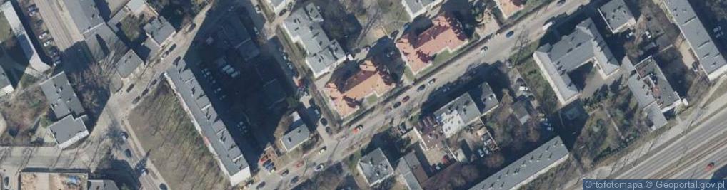 Zdjęcie satelitarne Centrum Kultury Młodych