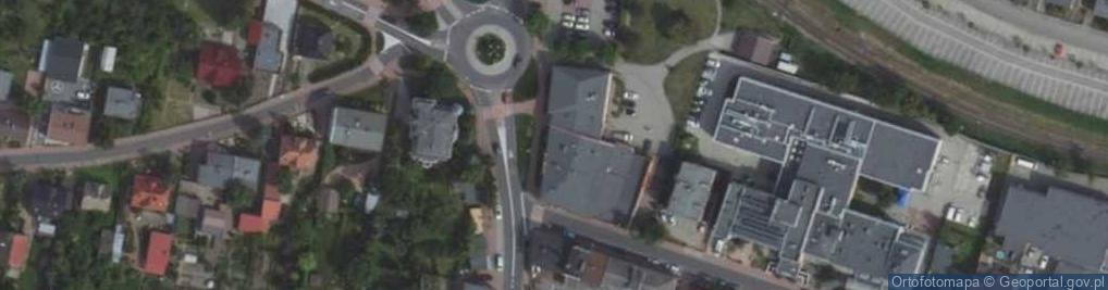 Zdjęcie satelitarne Centrum Kultury Rondo w Grodzisku Wielkopolskim