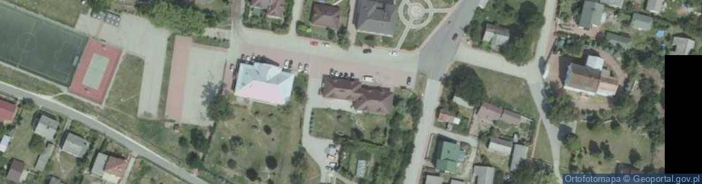 Zdjęcie satelitarne Centrum Kultury w Tuczępach
