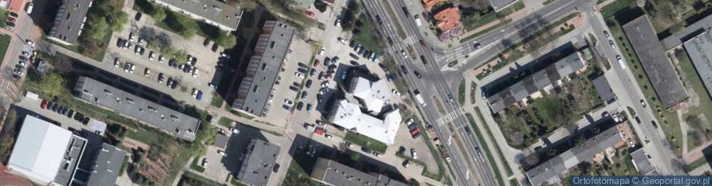 Zdjęcie satelitarne Centrum La Perle