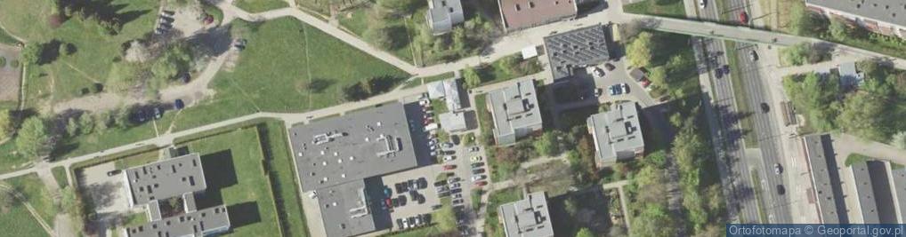 Zdjęcie satelitarne Centrum Medyczne Tulipan