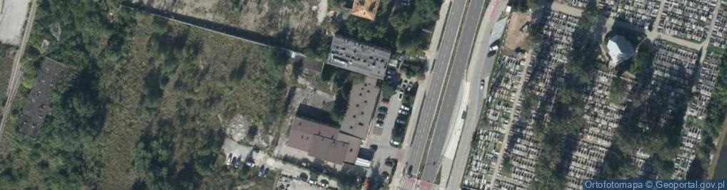 Zdjęcie satelitarne Centrum Medyczne Zagnańska