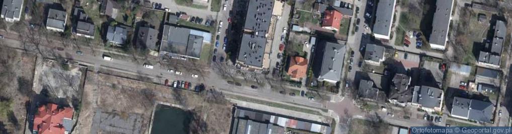 Zdjęcie satelitarne Centrum Medycznesrebrna Włodzimierz Stelmach