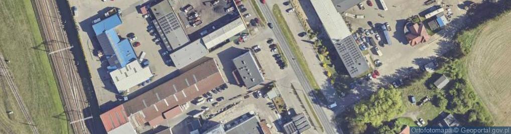 Zdjęcie satelitarne Centrum Motoryzacji - Stacja Kontroli Pojazdów Ajga