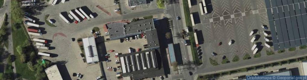 Zdjęcie satelitarne Centrum Motoryzacyjne