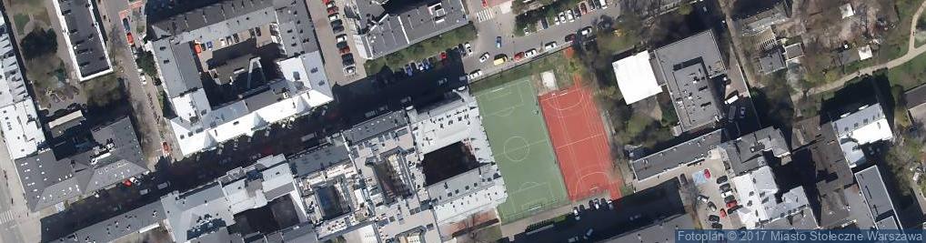 Zdjęcie satelitarne Centrum Myśli Jana Pawła II