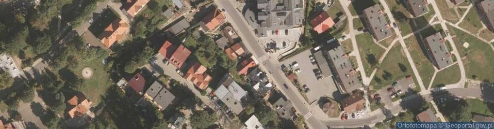 Zdjęcie satelitarne Centrum Narciarskie