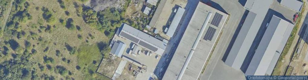 Zdjęcie satelitarne Centrum Obróbcze