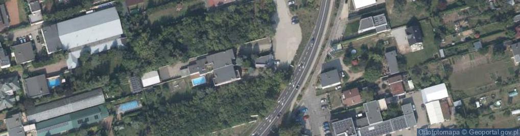 Zdjęcie satelitarne Centrum Obrotu Częściami Zamiennymi Corps Radojewska