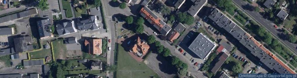 Zdjęcie satelitarne Centrum Obsługi Placówek Opiekuńczo-Wychowawczych w Stargardzie Szcecińskim