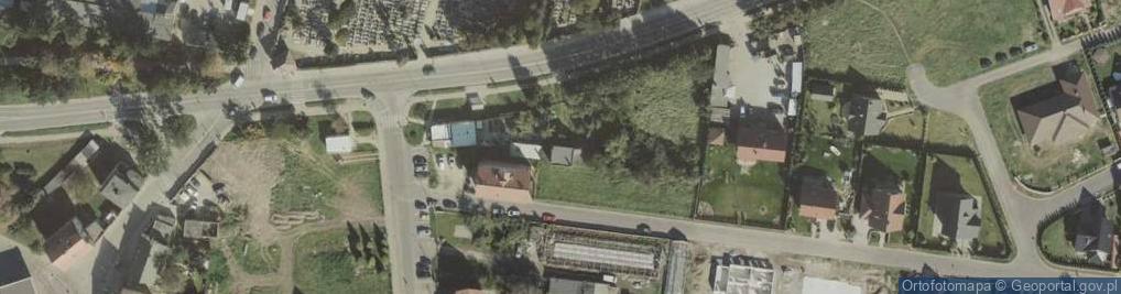 Zdjęcie satelitarne Centrum Ogrodnicze Floran