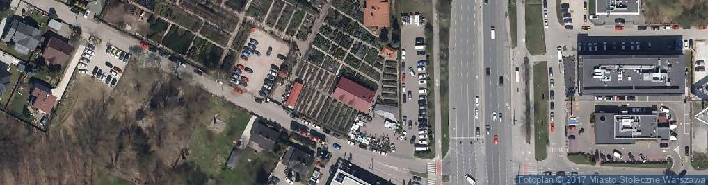 Zdjęcie satelitarne Centrum Ogrodnicze Melon