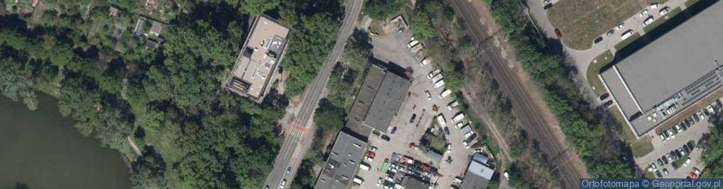 Zdjęcie satelitarne Centrum Ogrodnicze