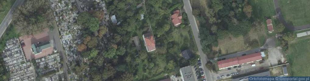 Zdjęcie satelitarne Centrum Pracy