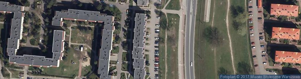 Zdjęcie satelitarne Centrum Projektorów Grzegorz Piotrowski