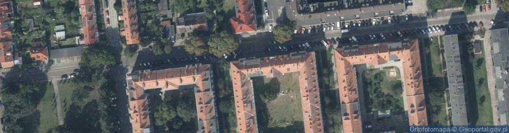 Zdjęcie satelitarne Centrum Projektowe i Obsługi Inwestycji Przemysław Łojek