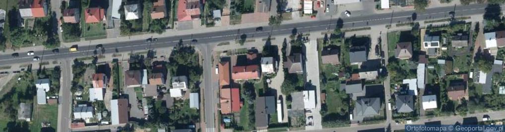 Zdjęcie satelitarne Centrum Projektowo Budowlane Budplan Jarosław Ciołek Paweł Pływacz