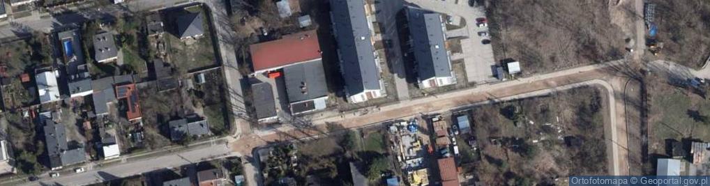 Zdjęcie satelitarne Centrum Przeszyć