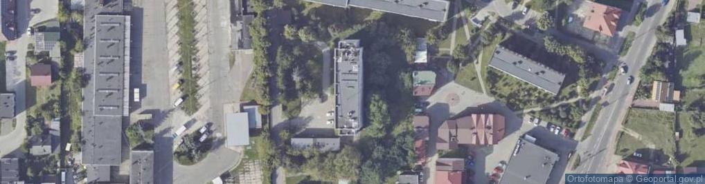 Zdjęcie satelitarne Centrum Reklamy i Zaopatrzenia Firm Optima Piotr Soja Tomasz Pio