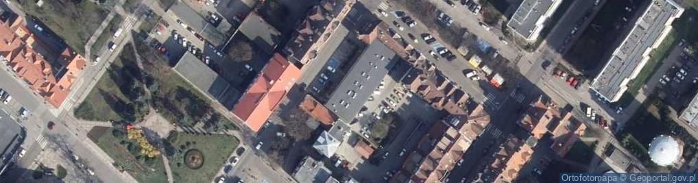 Zdjęcie satelitarne Centrum Rekreacji i Urody Ósemka Iwona Gabryjałowicz Wojciech Kolańczyk