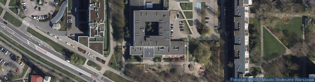 Zdjęcie satelitarne Centrum Rekreacyjno Sportowe Bielany