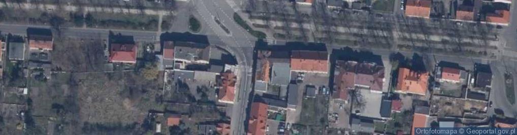 Zdjęcie satelitarne Centrum Rekreacyjno Sportowe Boss Rawicz