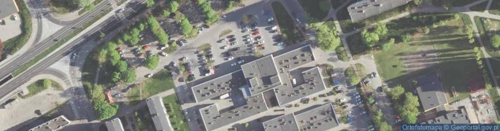 Zdjęcie satelitarne Centrum Serwis