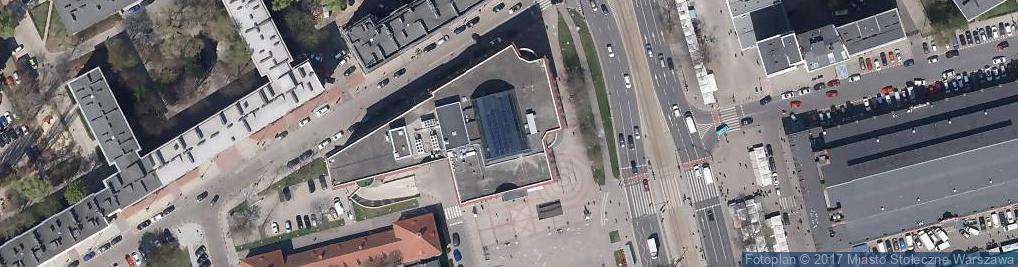 Zdjęcie satelitarne Centrum Sony Poland