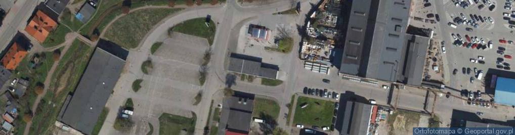 Zdjęcie satelitarne Centrum spawalnicze