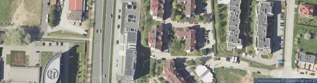 Zdjęcie satelitarne Centrum Sportów Walki Koryo