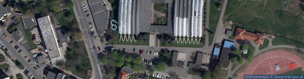 Zdjęcie satelitarne Centrum Sportowo Rekreacyjne