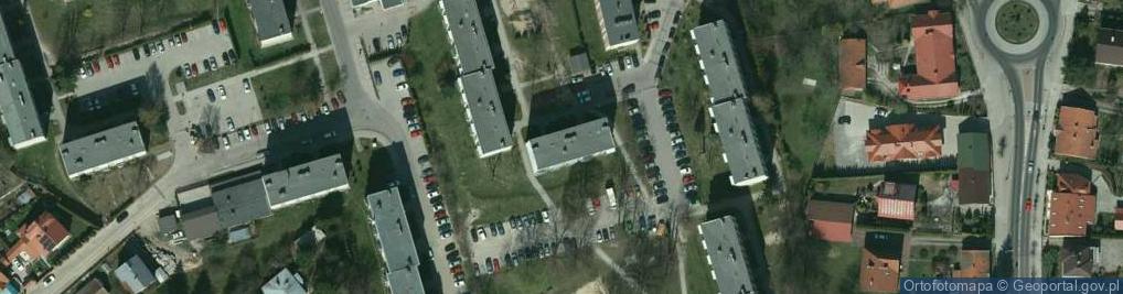 Zdjęcie satelitarne Centrum Sprzedaży Pokryć Dachowych Dachbud