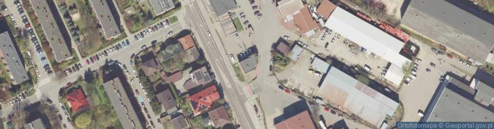 Zdjęcie satelitarne Centrum Stalowe Rzeszów