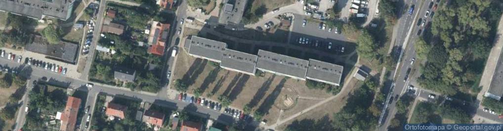 Zdjęcie satelitarne Centrum Szkolenia Kierowców Zawodowych Inspektor