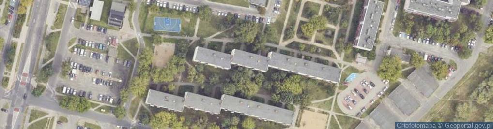 Zdjęcie satelitarne Centrum Szkolenia Wiedza