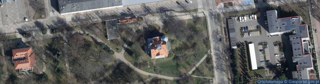 Zdjęcie satelitarne Centrum Transferu Technologii Politechniki Łódzkiej