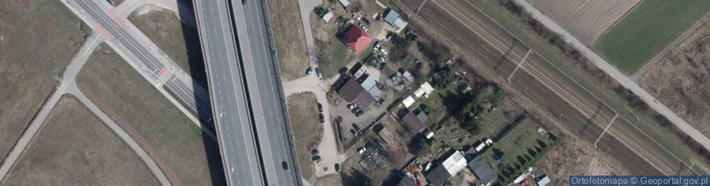 Zdjęcie satelitarne Centrum Treningowe Wojakowskich