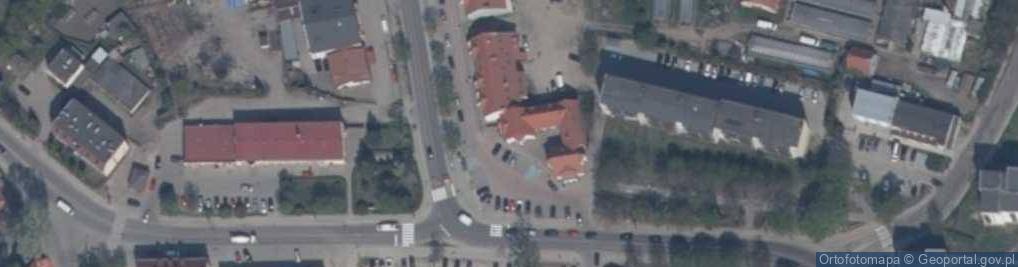 Zdjęcie satelitarne Centrum Ubezpieczeń Emis