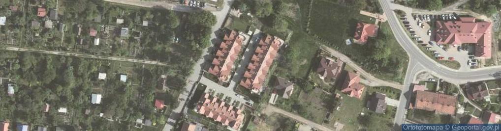 Zdjęcie satelitarne Centrum Ubezpieczeń Katarzyna Zahel