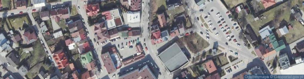 Zdjęcie satelitarne Centrum Ubezpieczeniowe Muscari Bożena Oleszkowicz