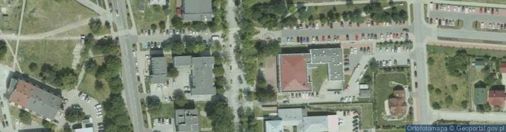 Zdjęcie satelitarne Centrum Ubezpieczeniowe