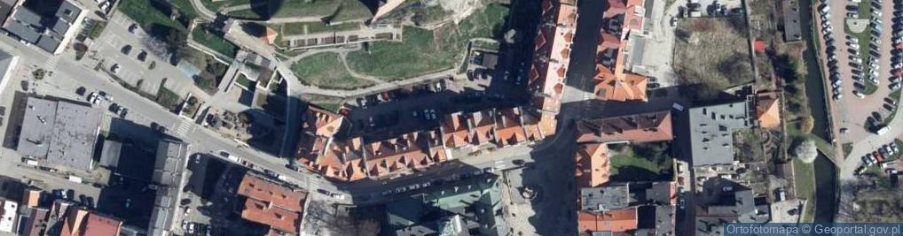 Zdjęcie satelitarne Centrum Urody Brzydula