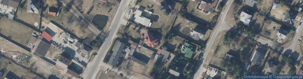 Zdjęcie satelitarne Centrum Urody Mega Solar