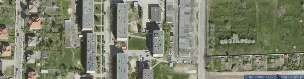 Zdjęcie satelitarne Centrum Usług BHP i Ppoż Paweł Klejewski