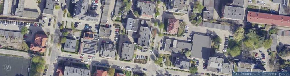 Zdjęcie satelitarne Centrum Usług Finansowych MGR